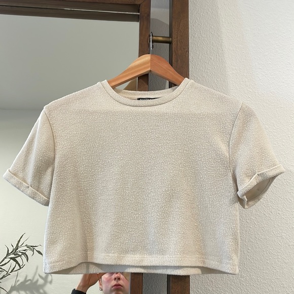 Nasty Gal Tops - NASTY GAL Short Sleeve Crop